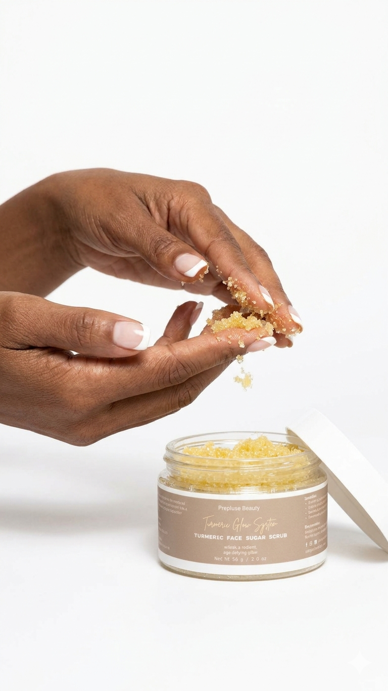 Turmeric Face Sugar Scrub
