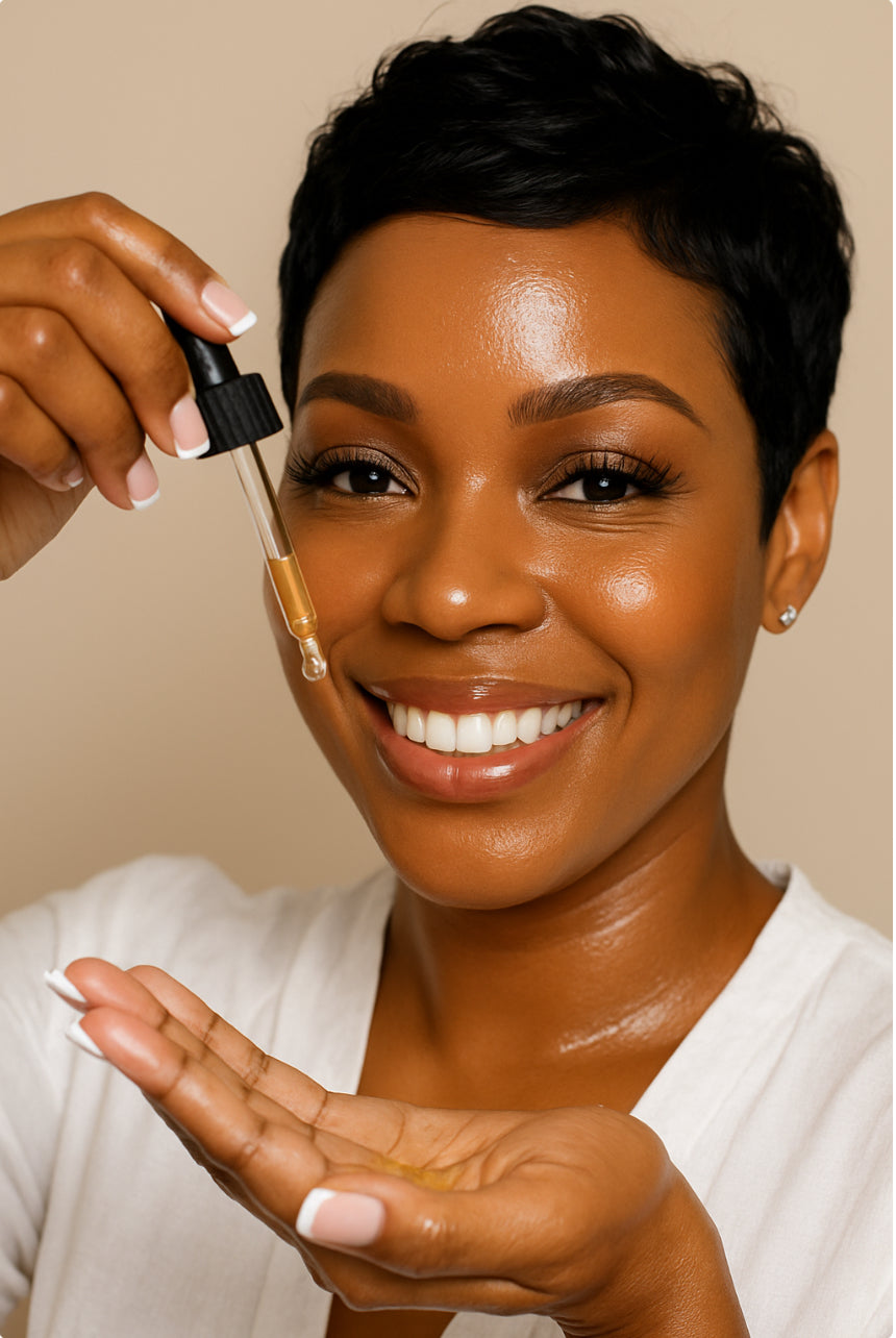 Rose Gold Face Oil Serum 2oz