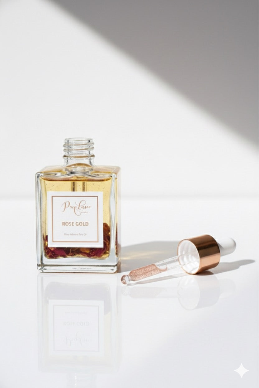 Rose Gold Face Oil Serum 2oz