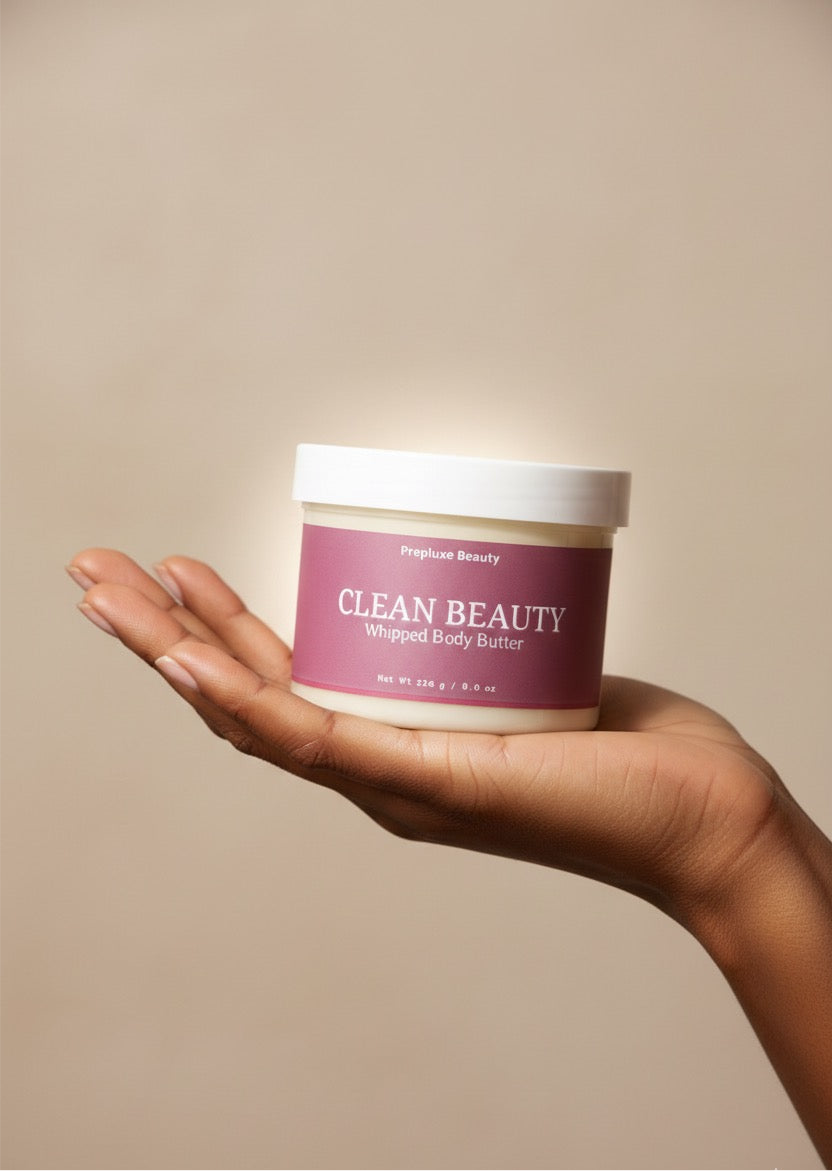 Body Butter:  Clean Beauty - Fragrance Free