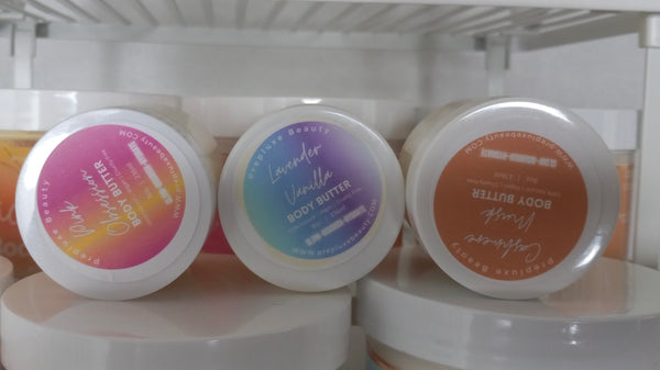 Travel Size: Airport Friendly Body Butters (2.0oz)
