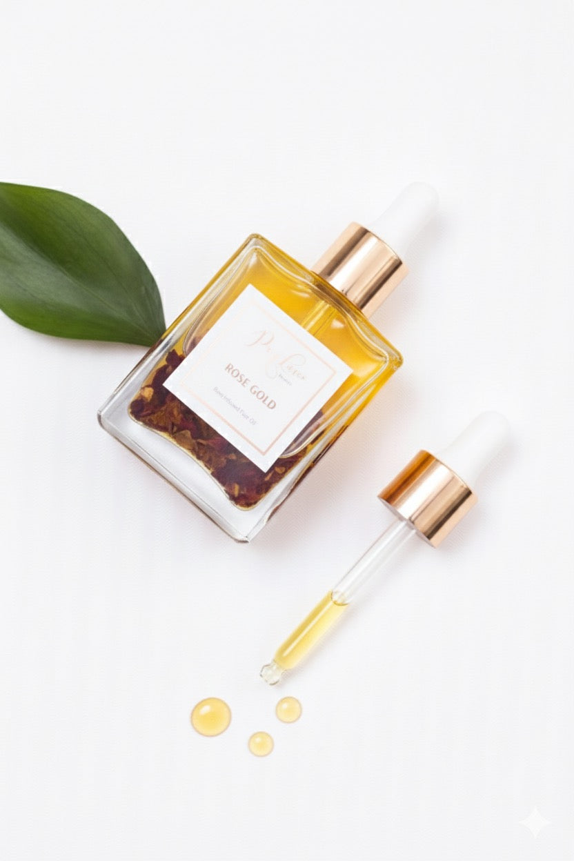 Rose Gold Face Oil Serum 2oz