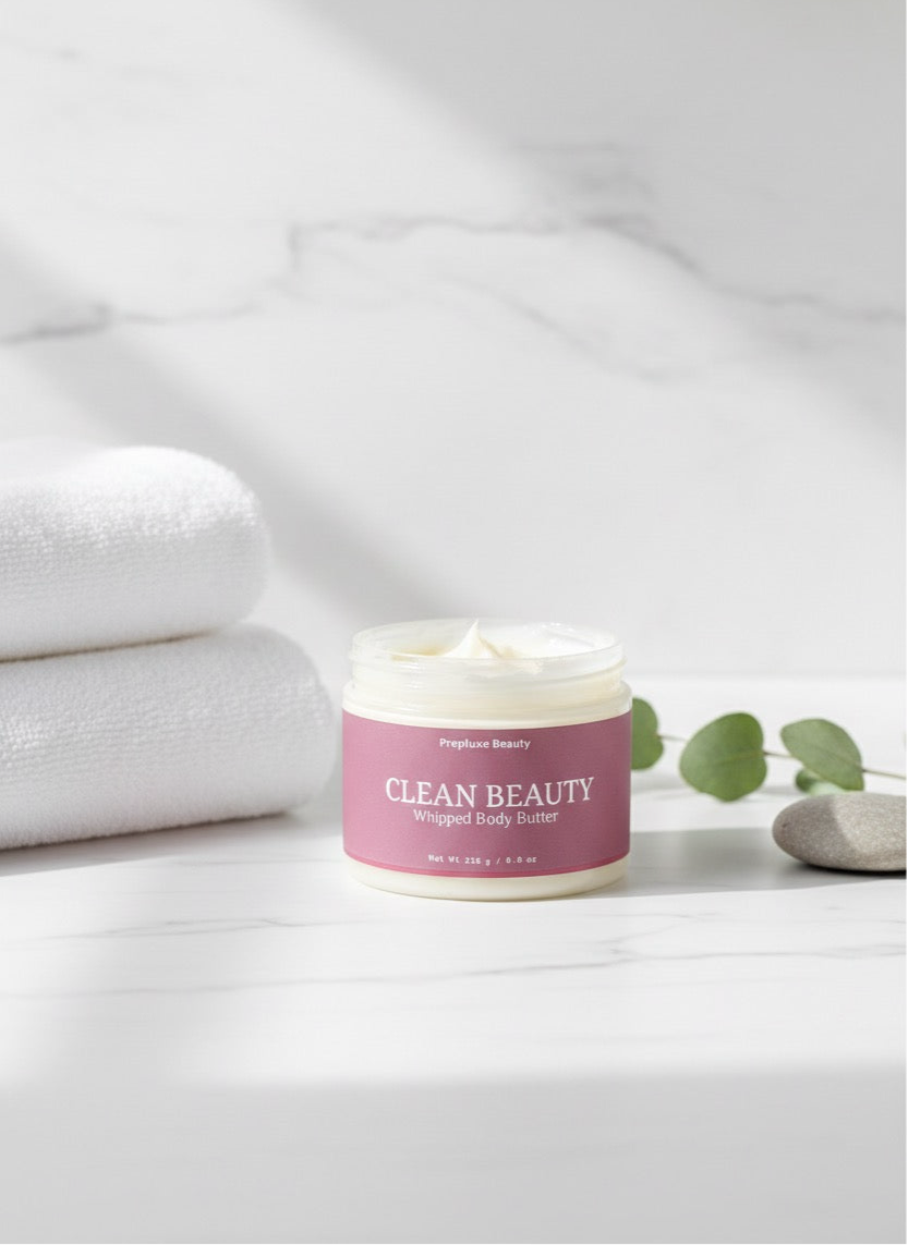 Body Butter:  Clean Beauty - Fragrance Free