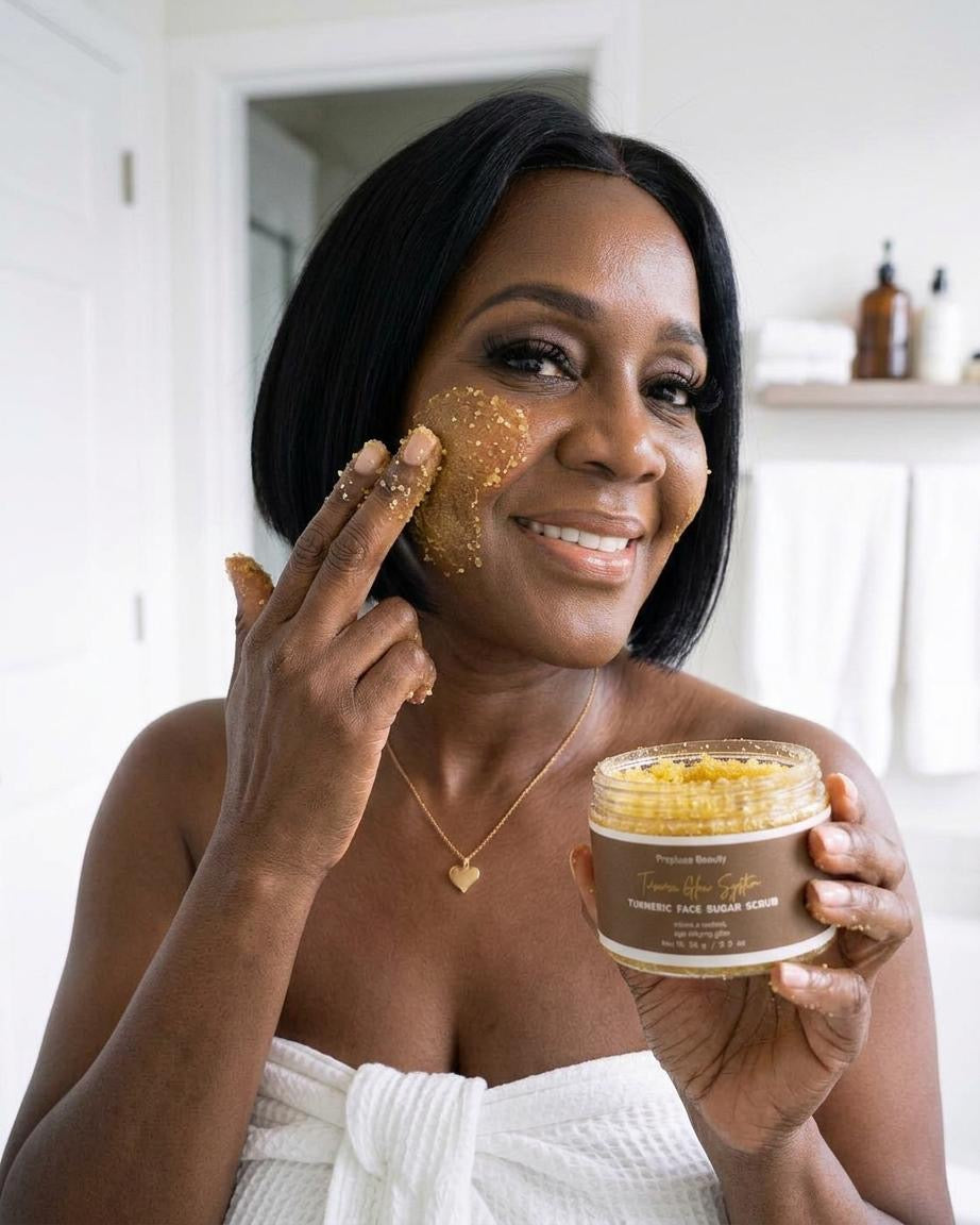 Turmeric Face Sugar Scrub