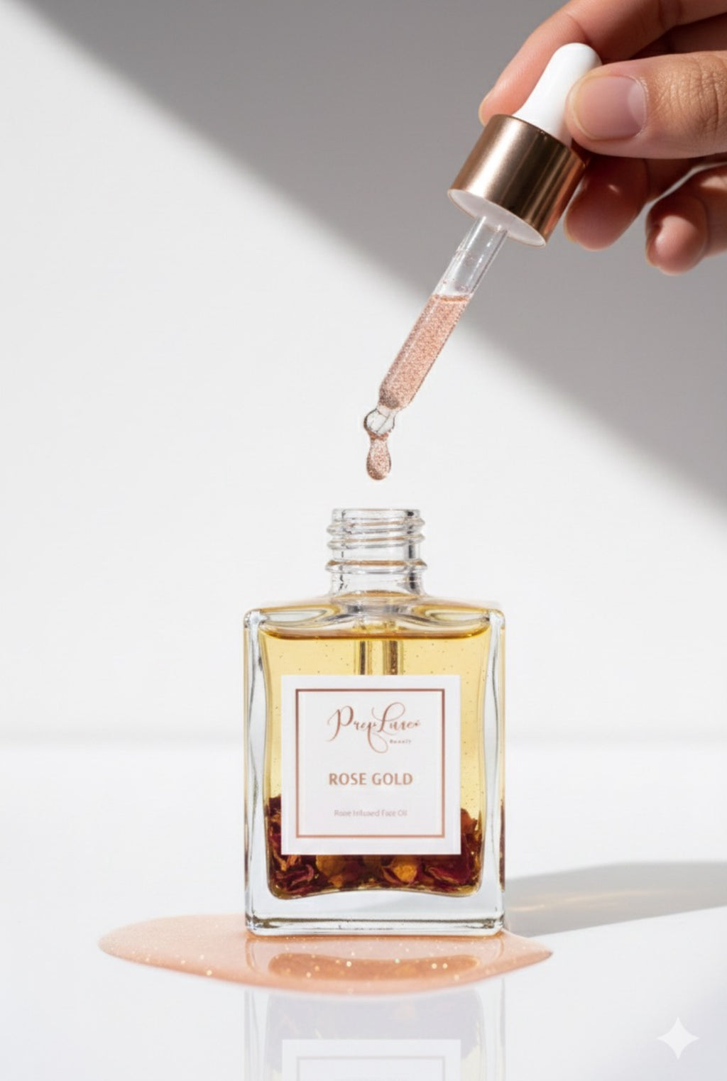 Rose Gold Face Oil Serum 2oz
