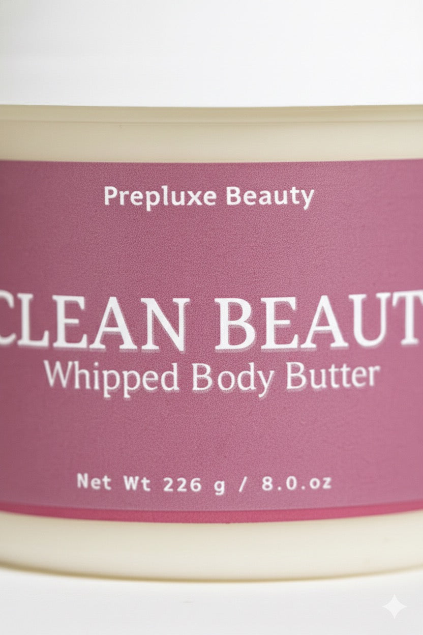 Body Butter:  Clean Beauty - Fragrance Free