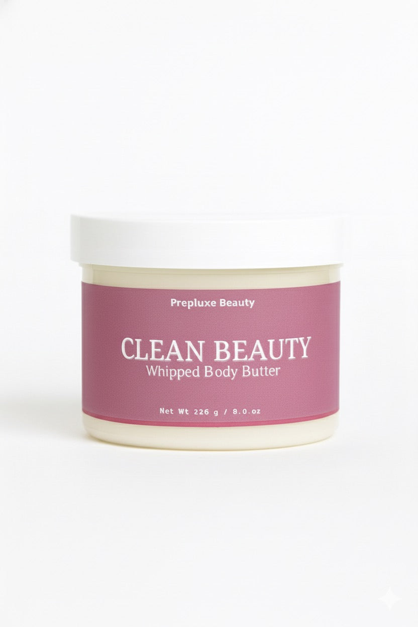 Body Butter:  Clean Beauty - Fragrance Free