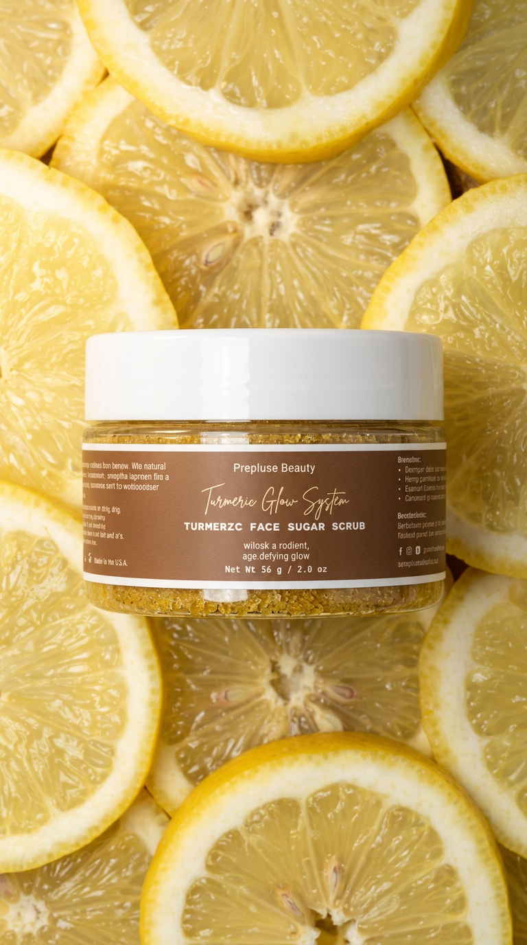 Turmeric Face Sugar Scrub