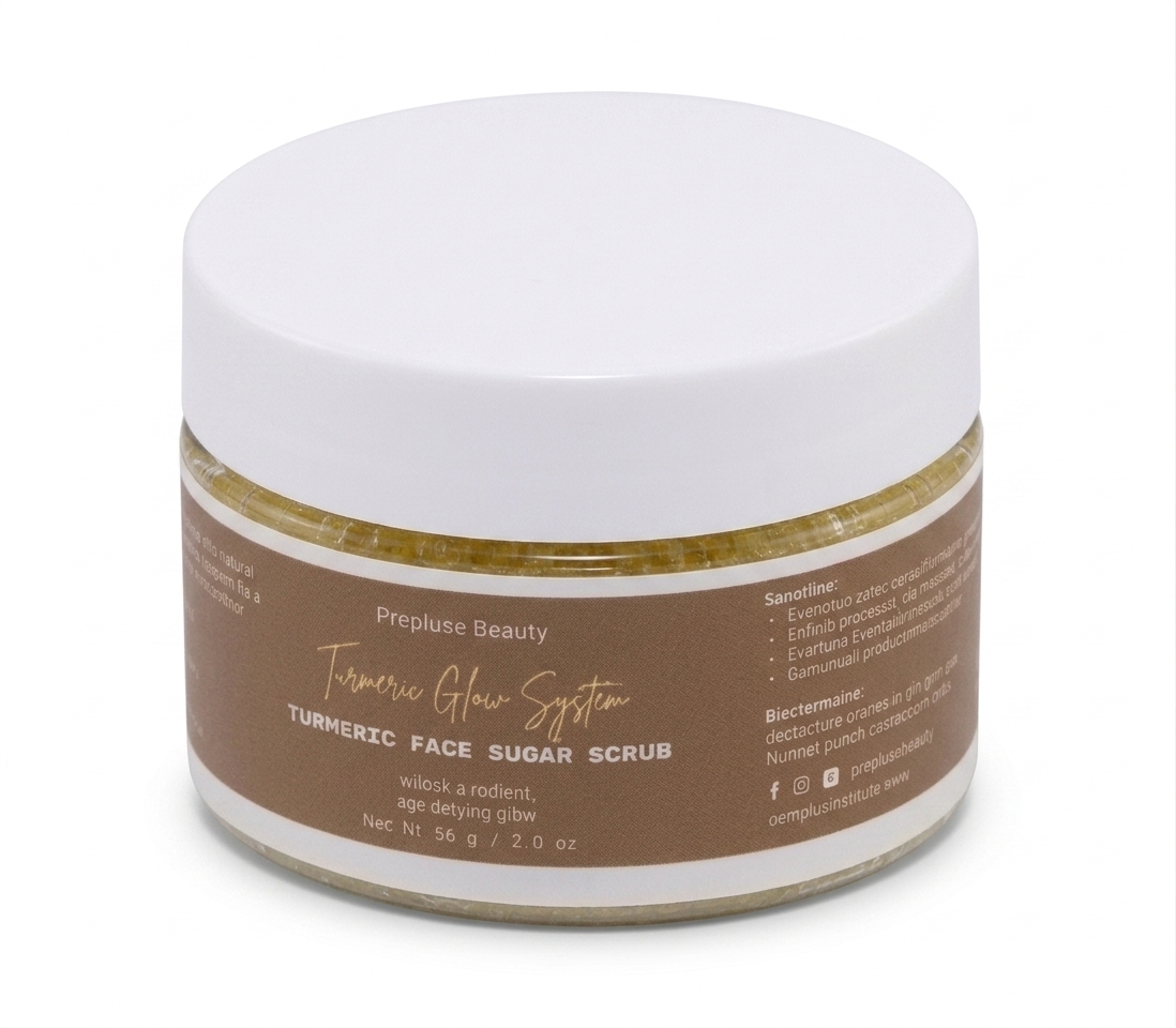 Turmeric Face Sugar Scrub