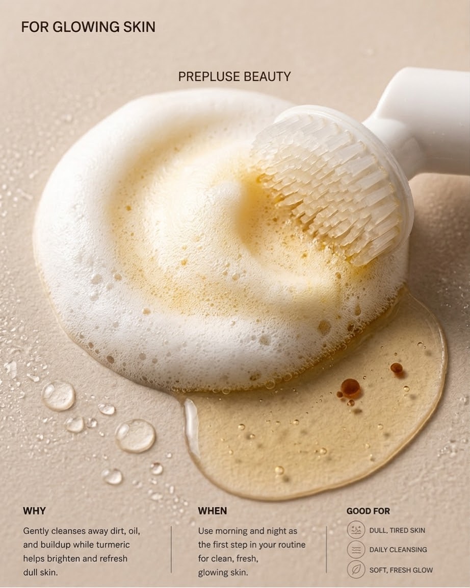 Turmeric & Kojic Acid Face Cleanser