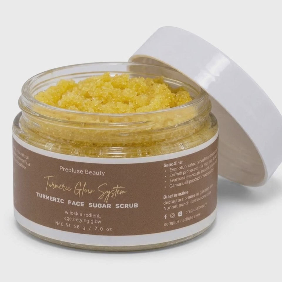 Turmeric Face Sugar Scrub